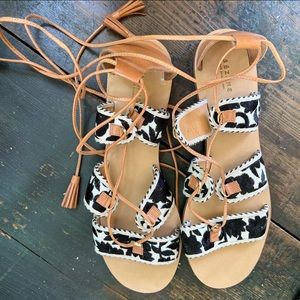 Sezane Low Liz Sandals